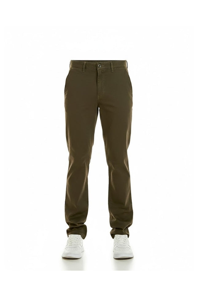 Calça Masculina Sarja Classic Latifundio - Verde Militar - www.latifundio.com.br