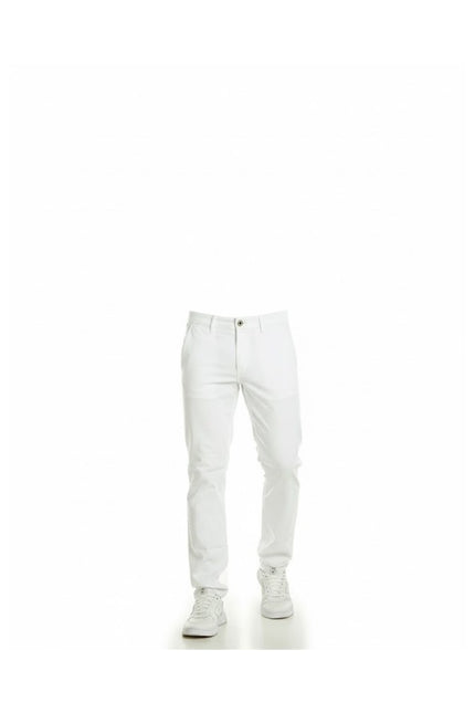 Calça Masculina Sarja Classic Latifundio - Branco - www.latifundio.com.br