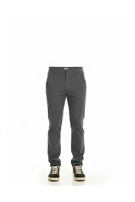 Calça Masculina Sarja Classic Latifundio - Chumbo - www.latifundio.com.br