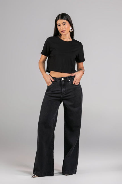 Calça Feminina Pantalona Black