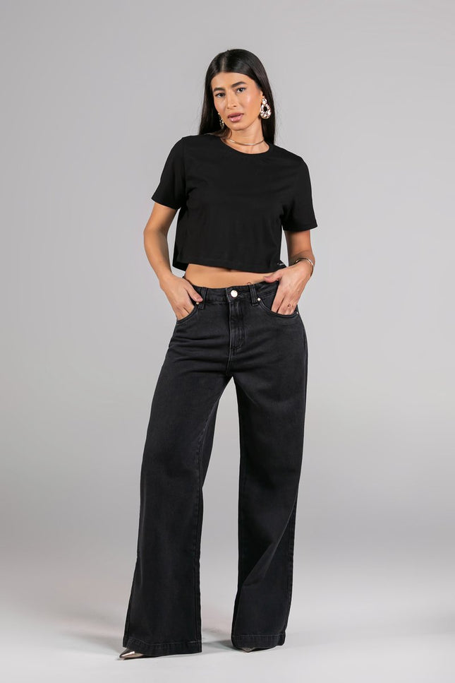 Calça Feminina Pantalona Black