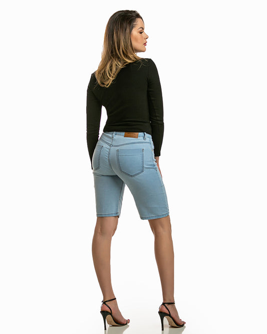 Bermuda Alta Ciclista Feminina