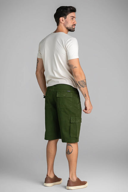Bermuda Cargo Masculina Sarja