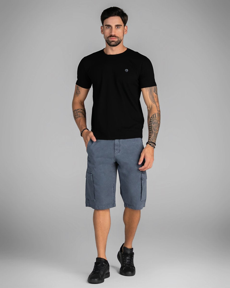 Bermuda Cargo Masculina Sarja