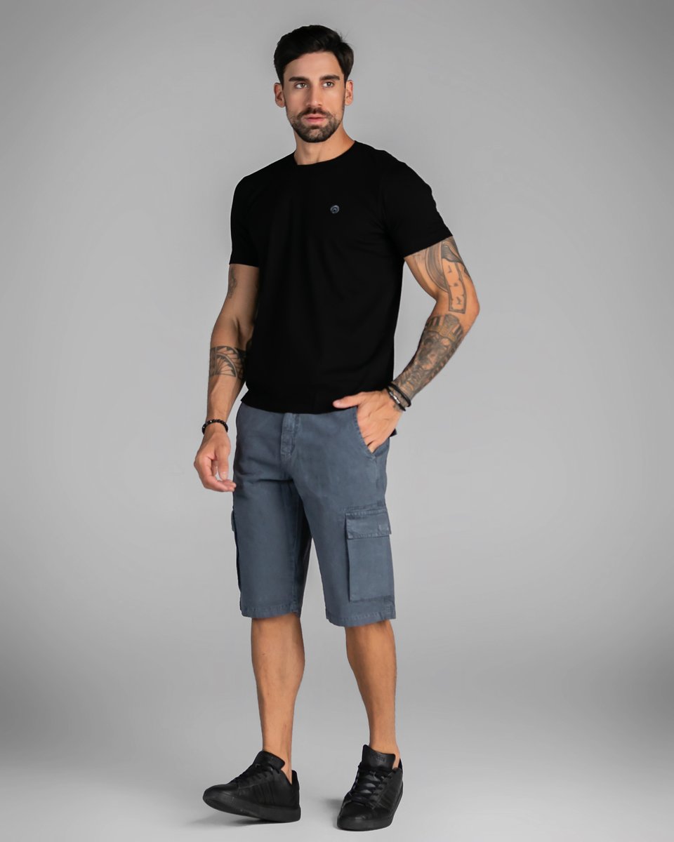 Bermuda Cargo Masculina Sarja