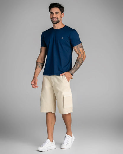 Bermuda Cargo Masculina Sarja