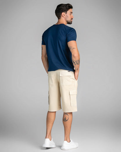 Bermuda Cargo Masculina Sarja