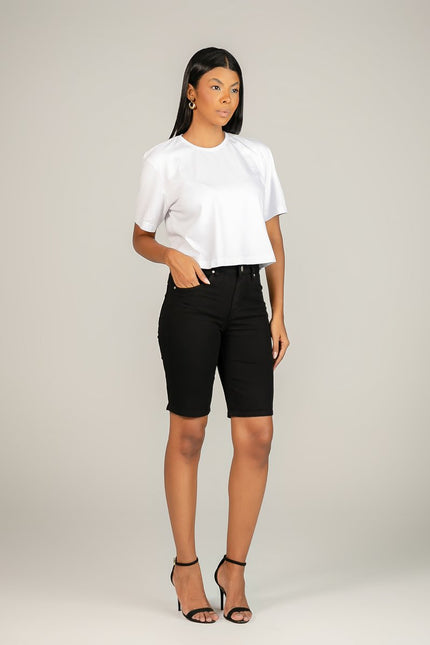 Bermuda Feminina Tradicional Alta Colors