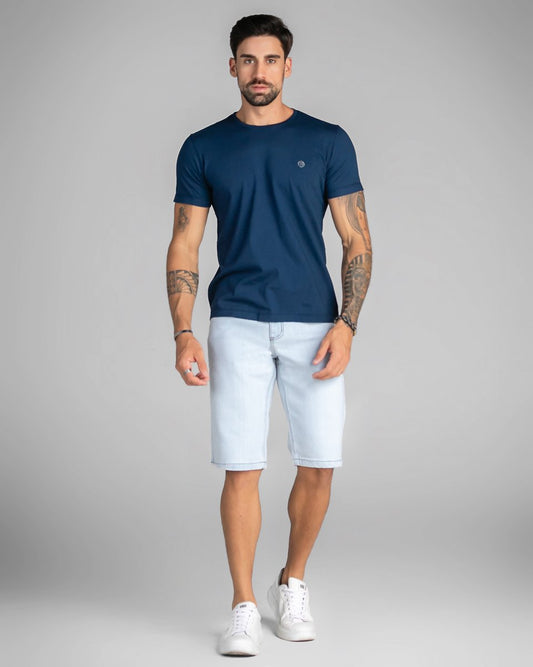 Bermuda Masculina Jeans Clara
