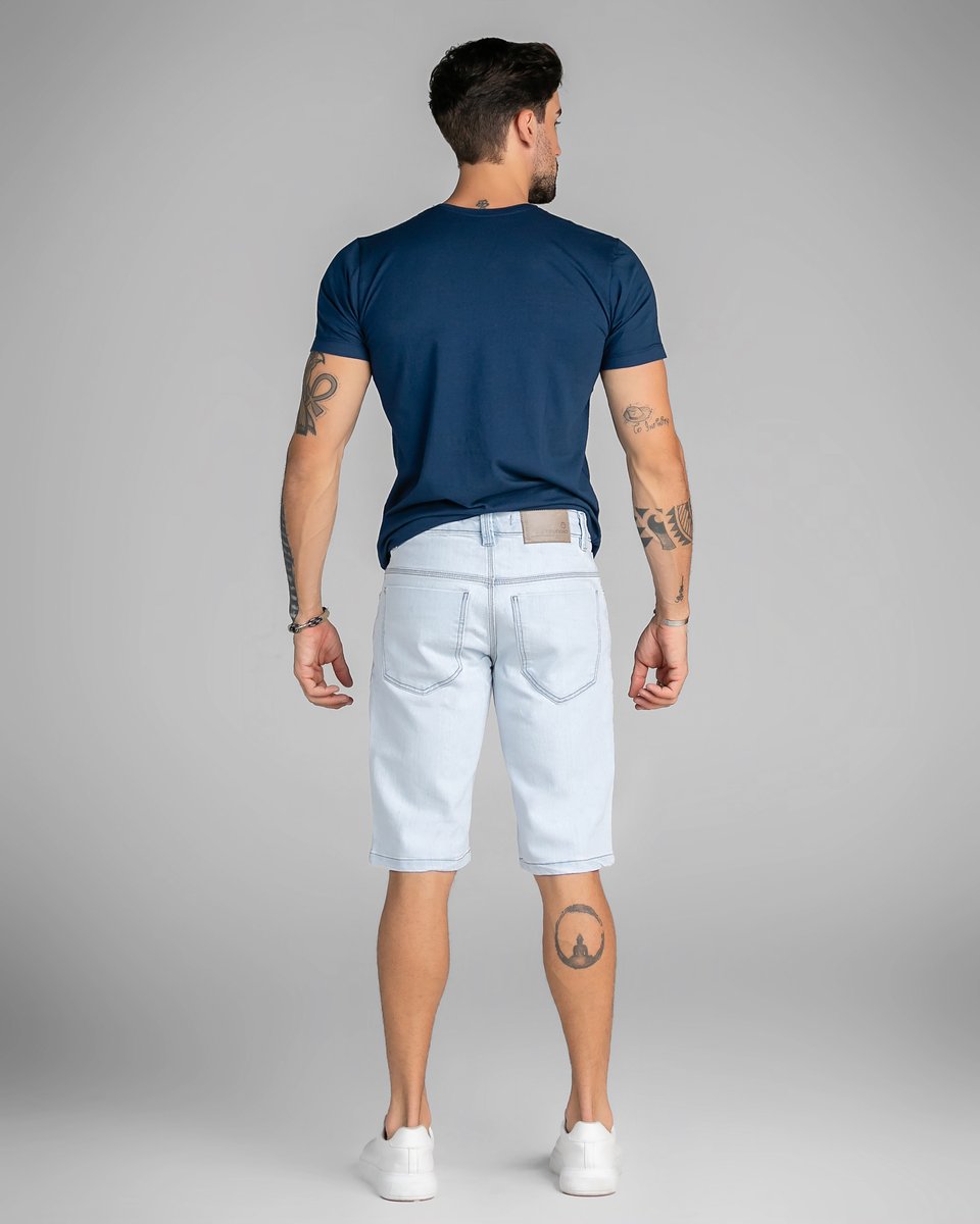 Bermuda Masculina Jeans Clara