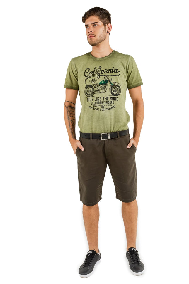Bermuda Masculina Latifundio Classic - Verde Militar