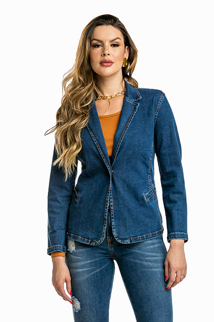 Blazer Feminino Jeans