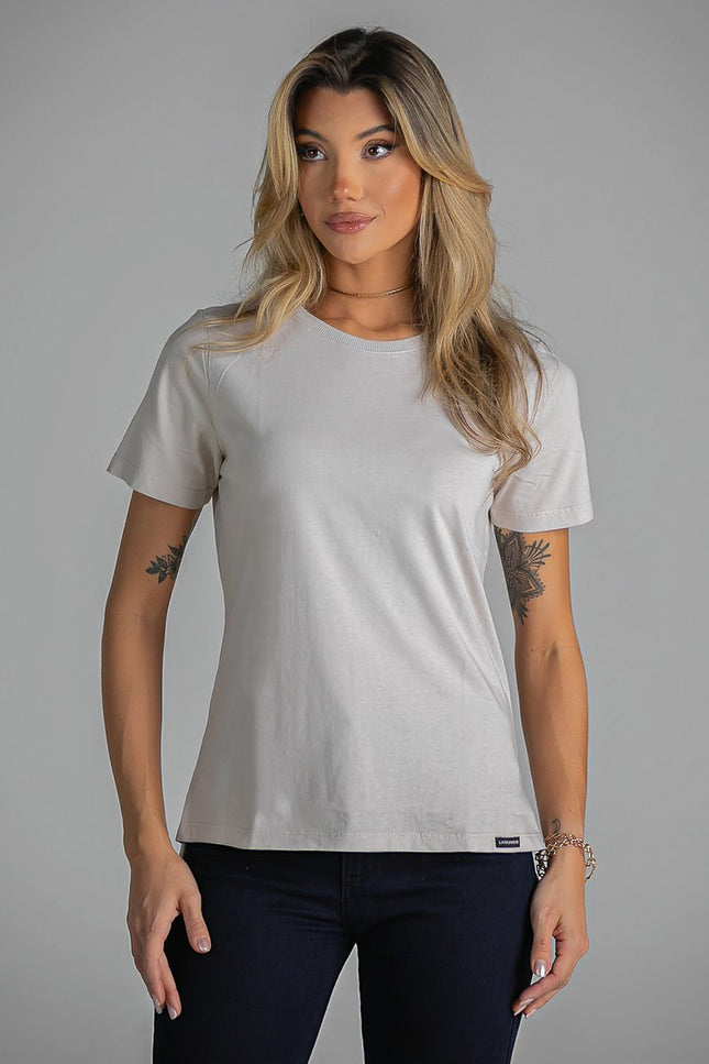 Blusa Básica Feminina - Branco