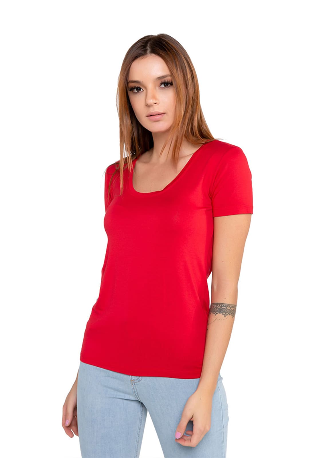 Blusa Camiseta Feminina Manga Curta Latifundio
