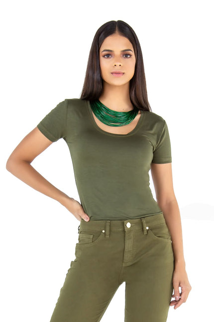 Blusa Camiseta Feminina Manga Curta Latifundio