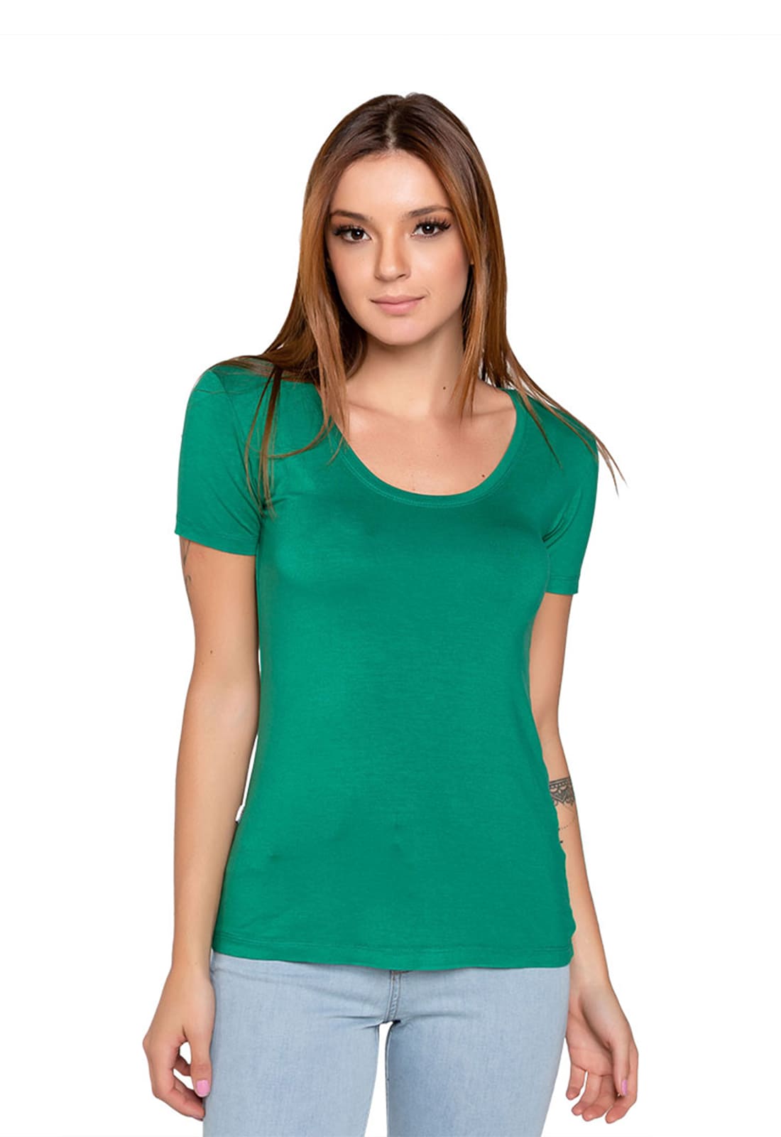 Blusa Camiseta Feminina Manga Curta Latifundio