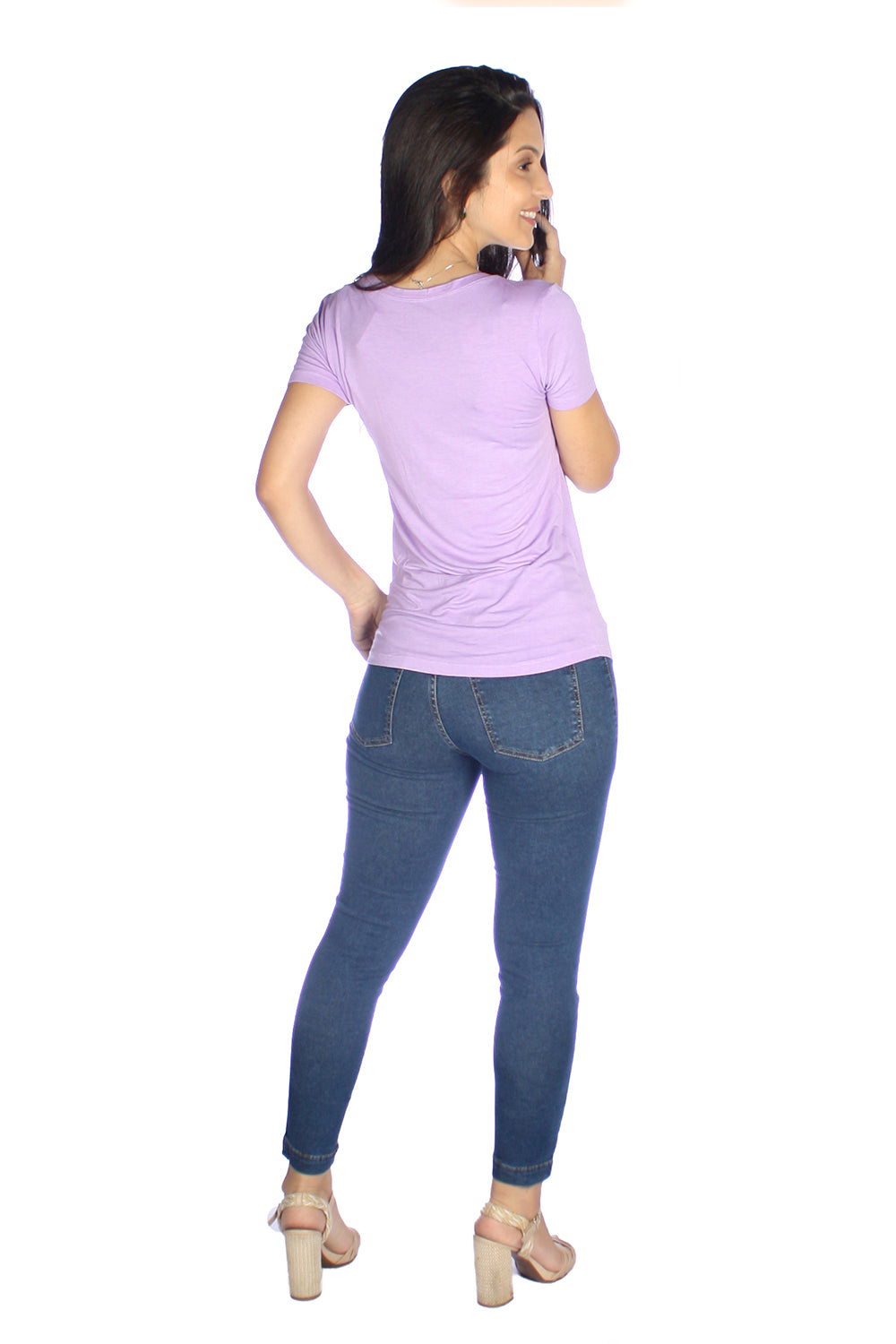 Blusa Camiseta Feminina Manga Curta Latifundio