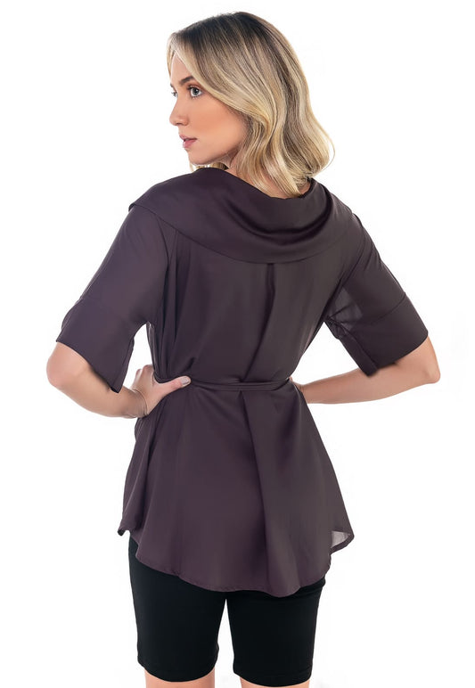 Blusa Feminina com Manga Chocowine - www.latifundio.com.br