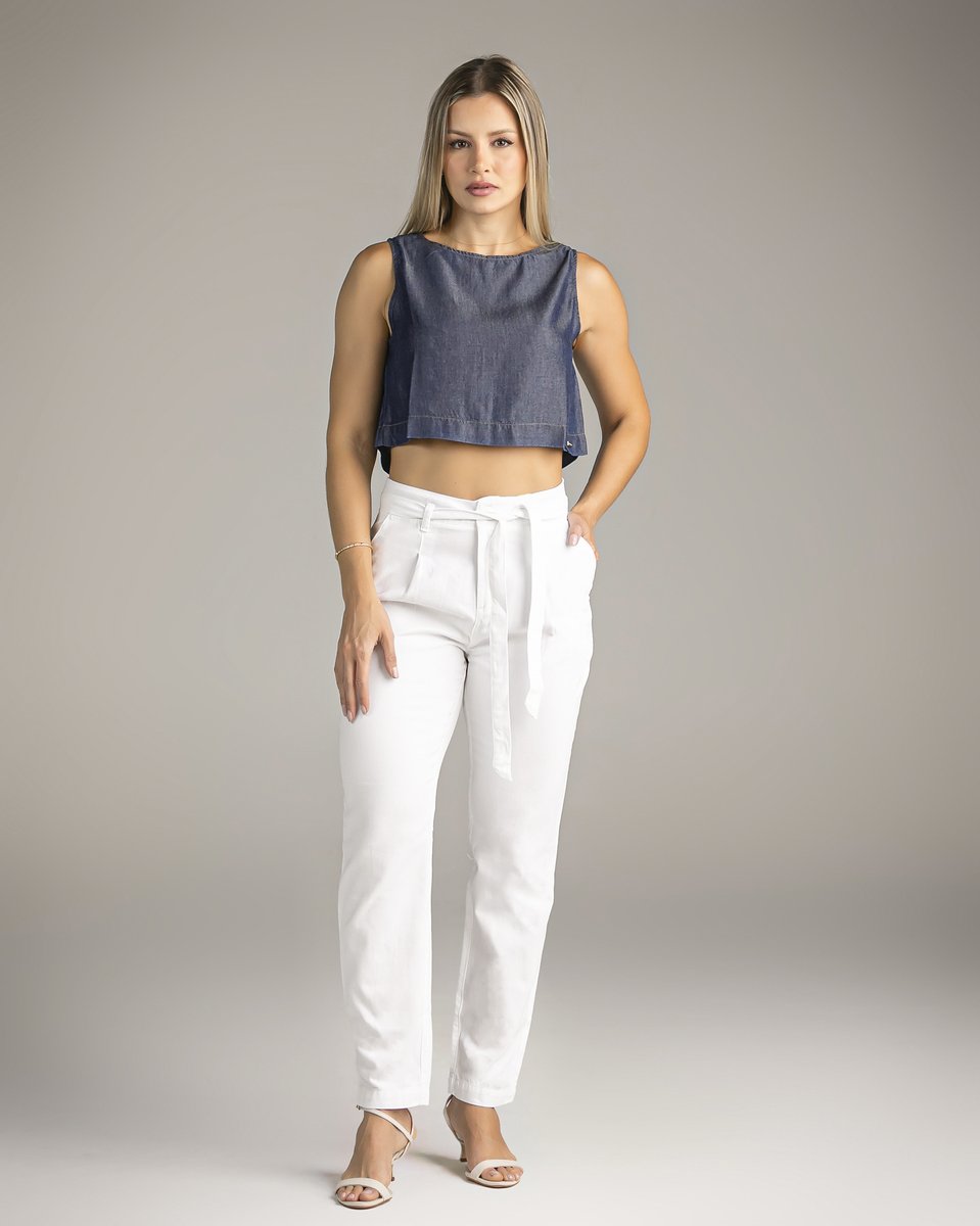 Blusa Feminina Cropped