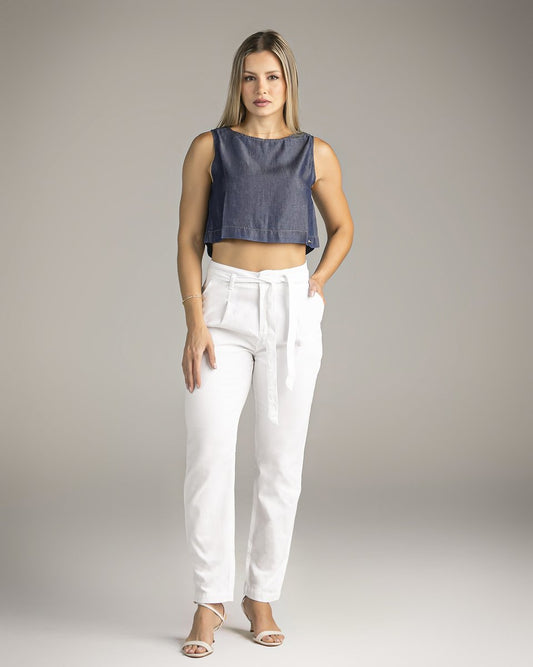 Blusa Feminina Cropped