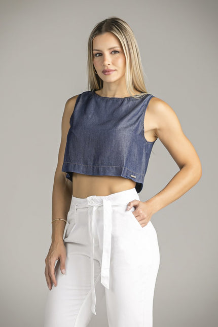 Blusa Feminina Cropped