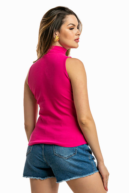 Blusa Feminina Gola Alta