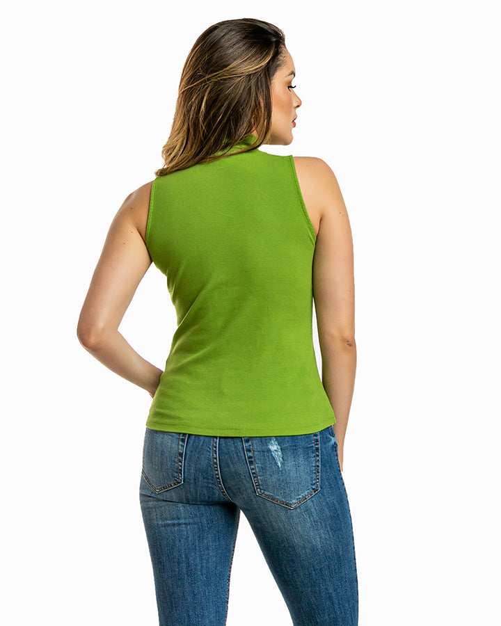 Blusa Feminina Gola Alta