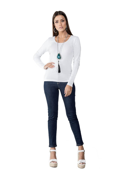 Blusa Feminina Latifundio Manga Longa - www.latifundio.com.br