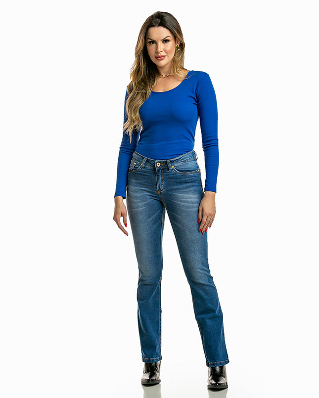 Calça Boot Cut Feminina Tradicional