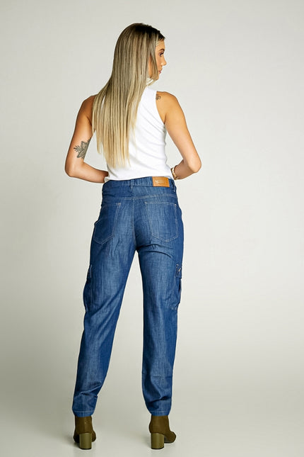 Calça Cargo Feminina Liocel
