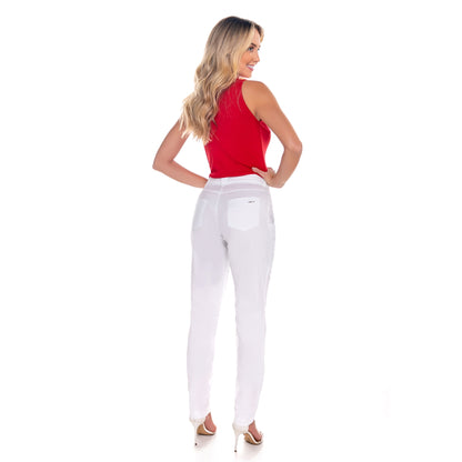 Calça Carrot Branca - www.latifundio.com.br