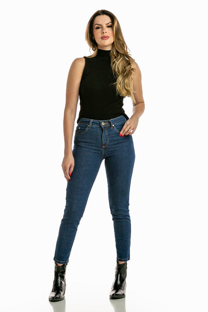 Calça Cropped Alta