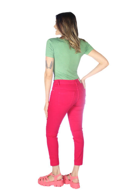 Calça Cropped Colorida
