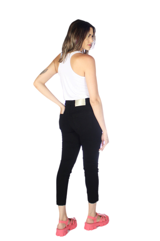 Calça Cropped - Preto
