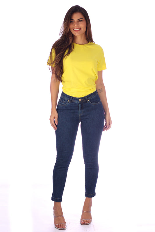 Calça Cropped Feminina Tradicional