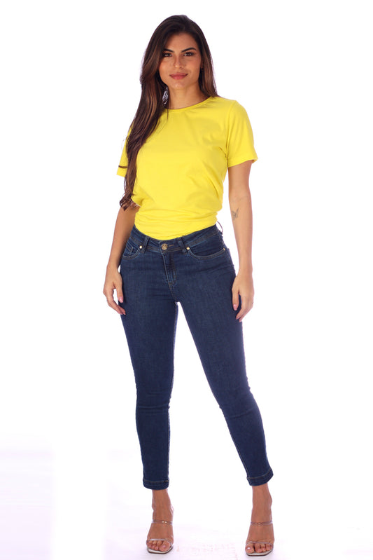 Calça Cropped Feminina Tradicional