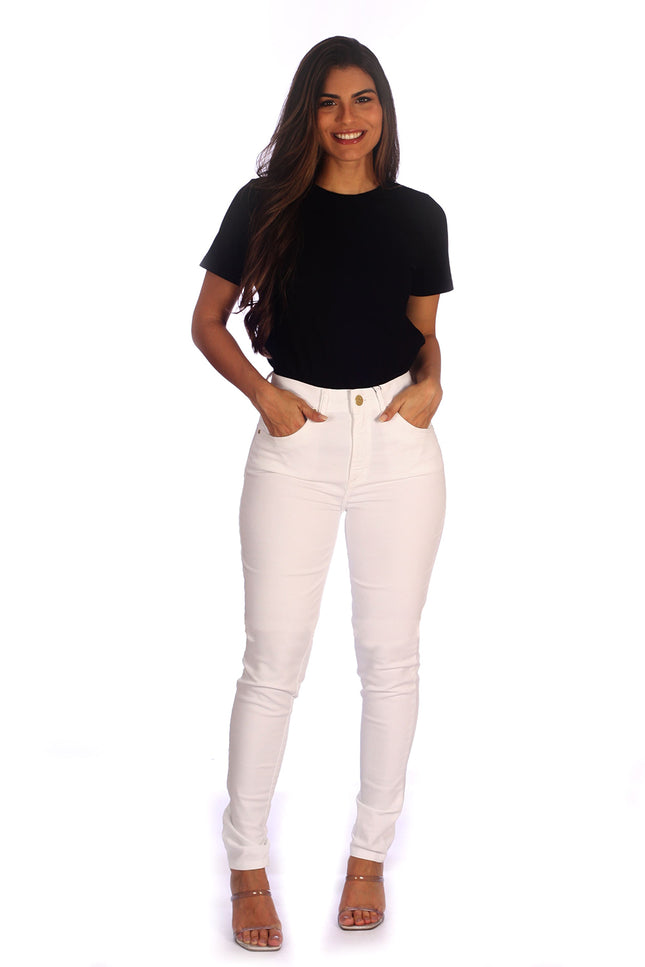 Calça Feminina Cigarrete - Branco