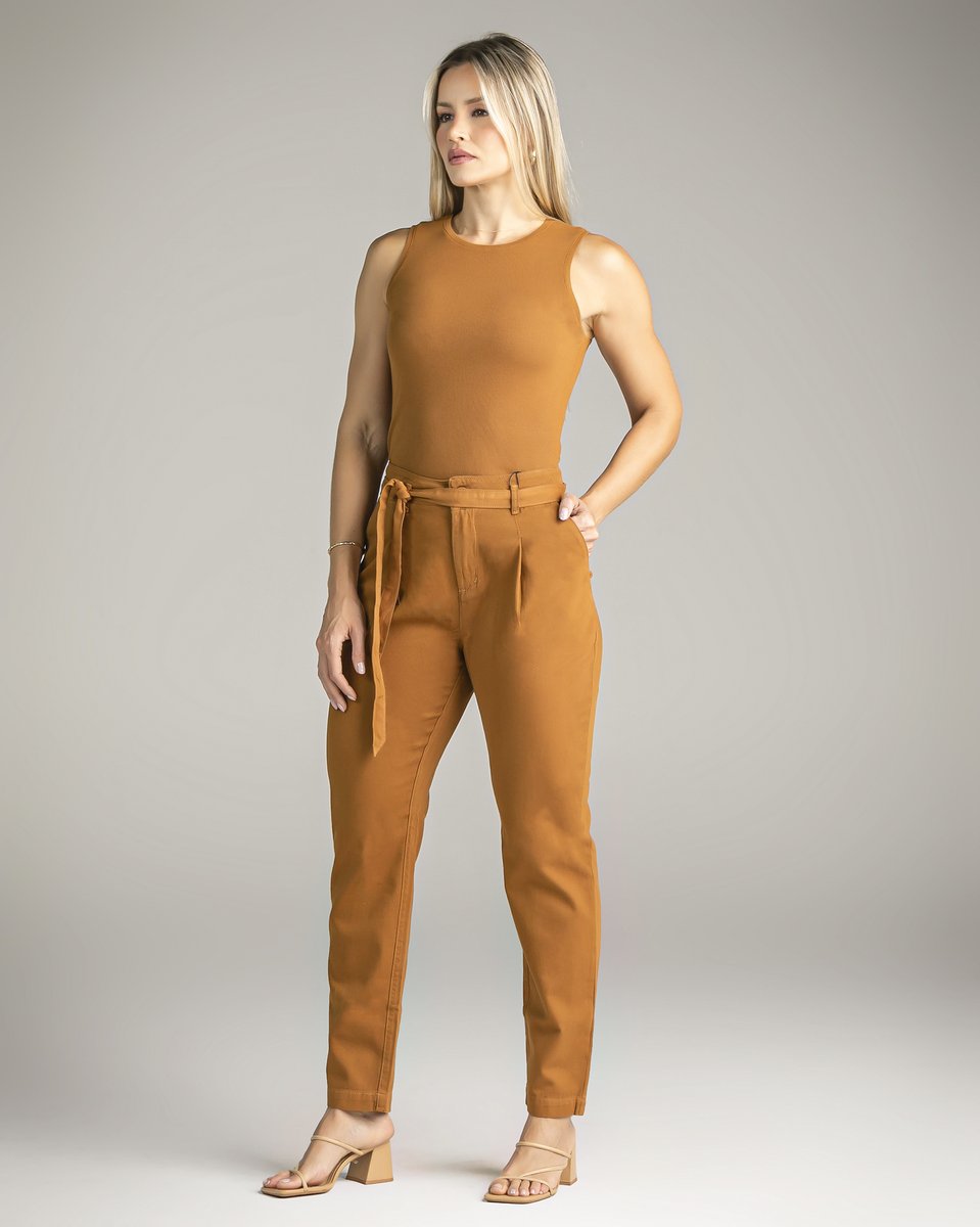 Calça Feminina Clochard com Laço - Várias Cores