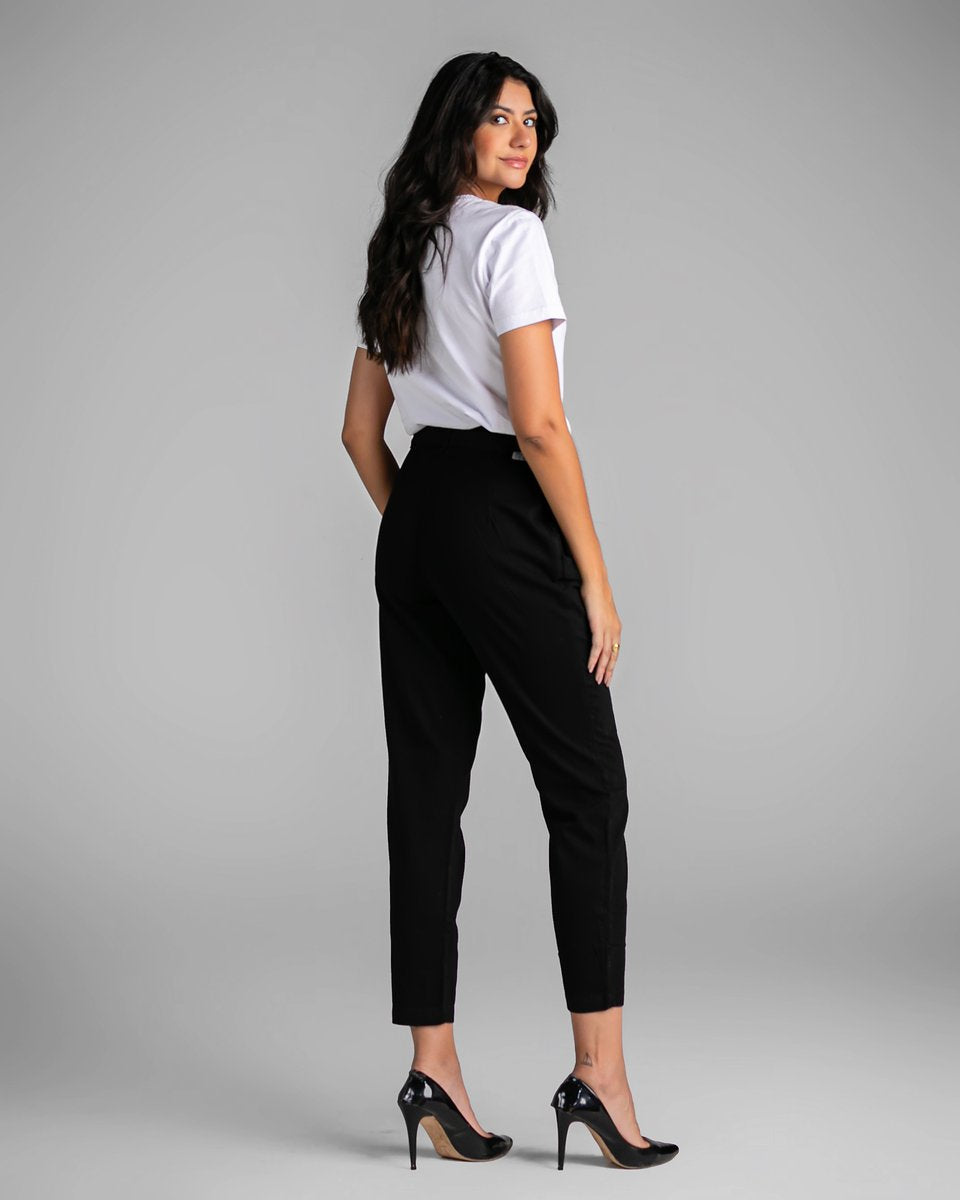 Calça Feminina Clochard com Laço - Várias Cores