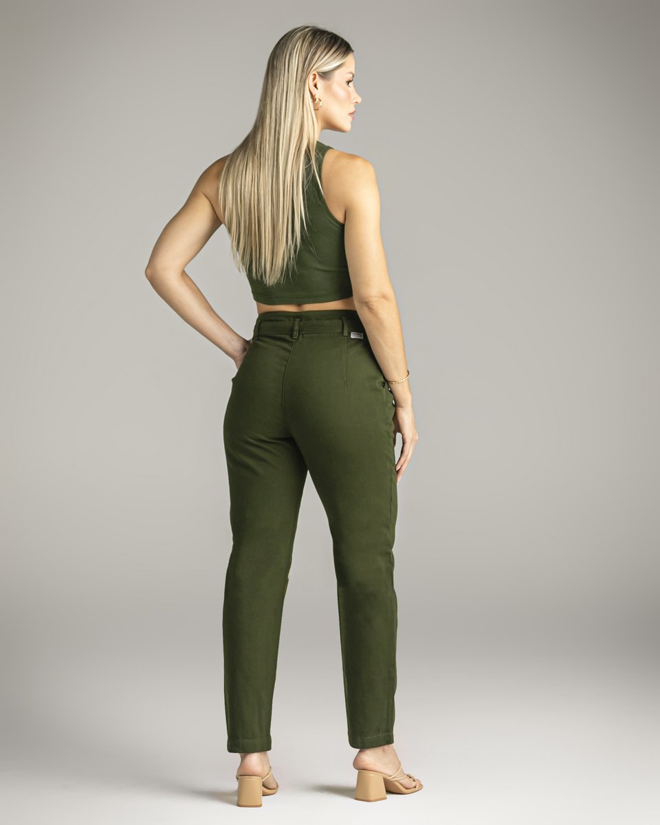Calça Feminina Clochard com Laço - Várias Cores
