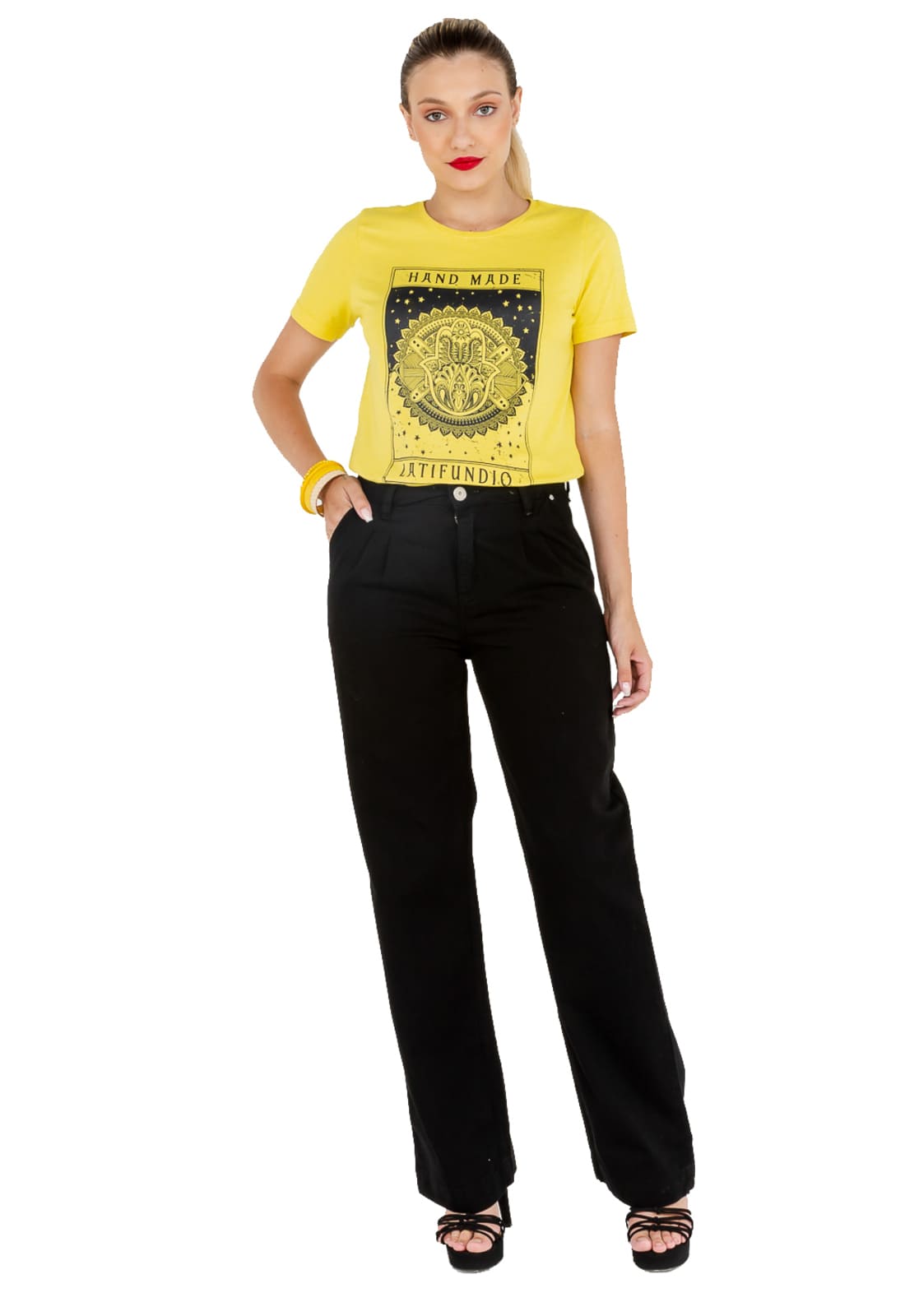 Calça Feminina Latifundio Pantalona - www.latifundio.com.br