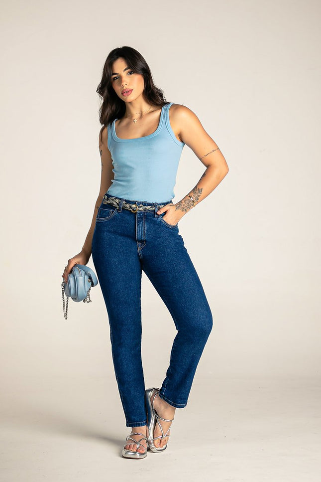Calça Feminina Mom
