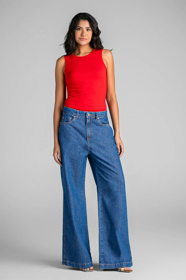 Calça Feminina Over Wide