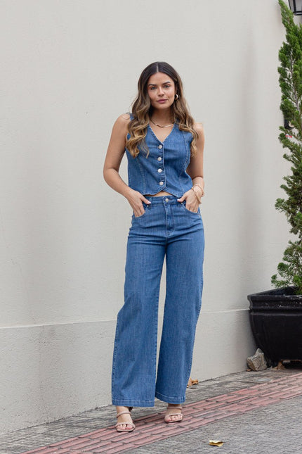 Calça Feminina Pantalona
