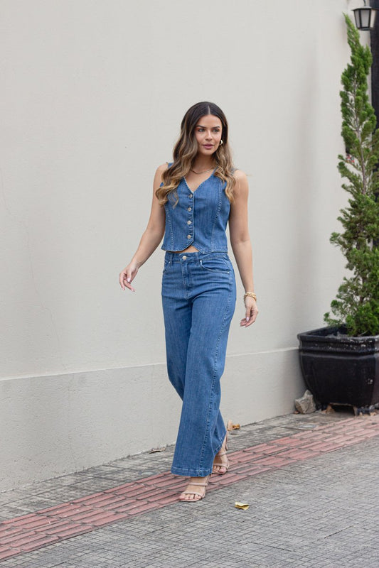 Calça Feminina Pantalona