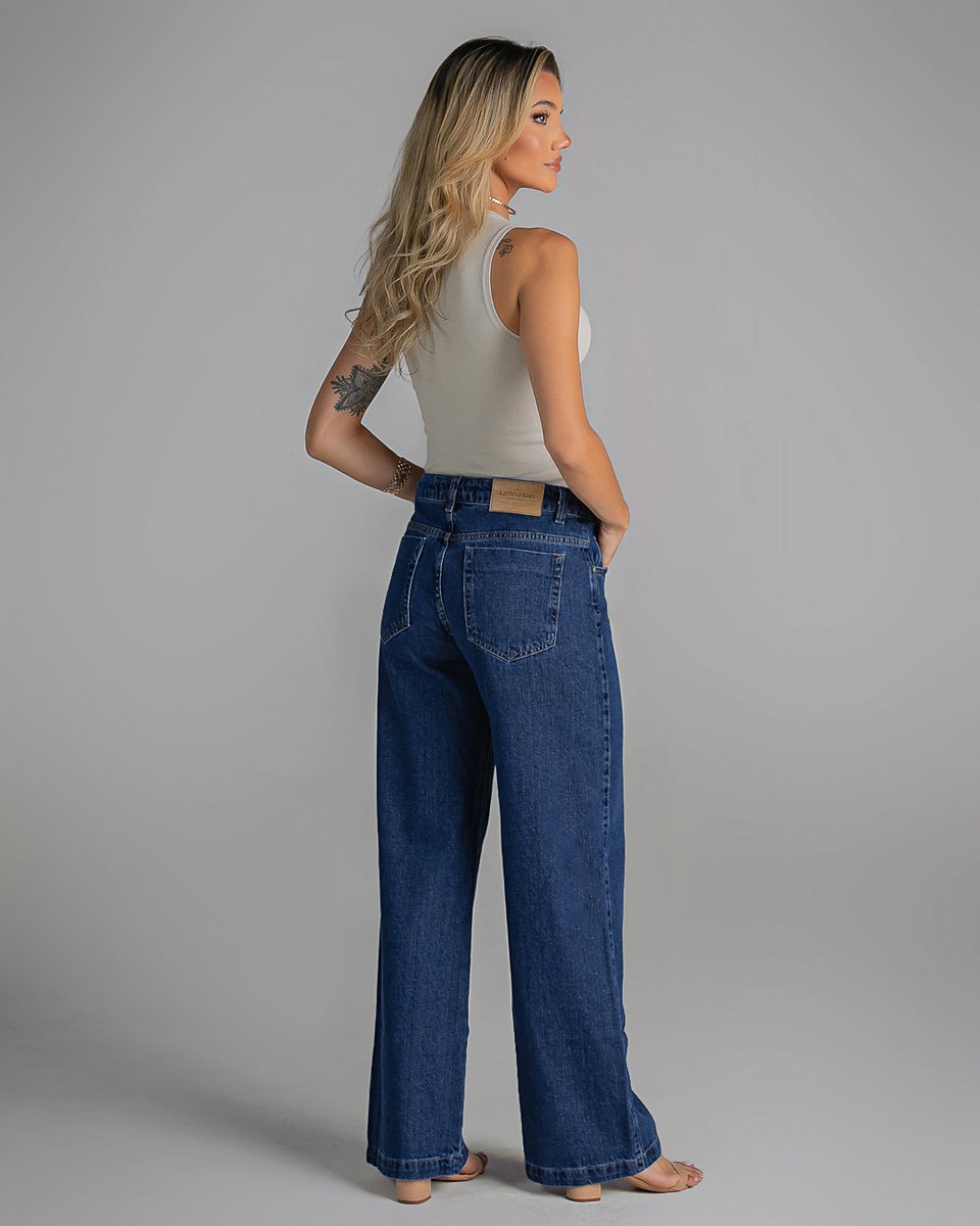 Calça Feminina Pantalona