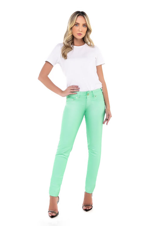 Calça Feminina Resinada  Saint Tropez - www.latifundio.com.br