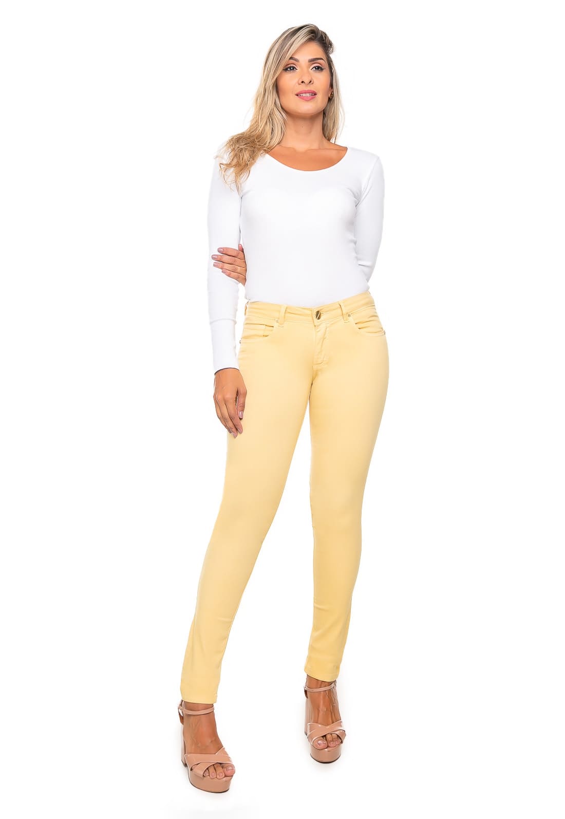 Calça Feminina Saint Tropez Skinny - www.latifundio.com.br