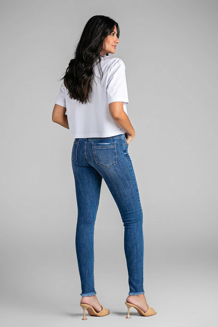 Calça Feminina Skinny Alta