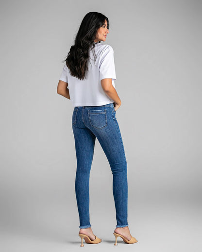 Calça Feminina Skinny Alta